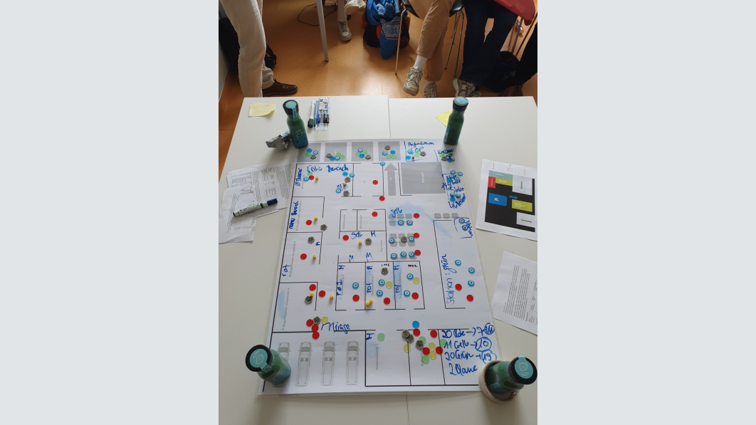 Krankenhausalarmplanung: ein Erwachsenen-Brettspiel für reale Notlagen. Foto: privat