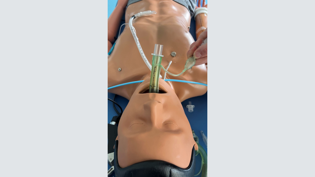 Airwayworkshop: Wie sichere ich einen Atemweg? Foto: privat