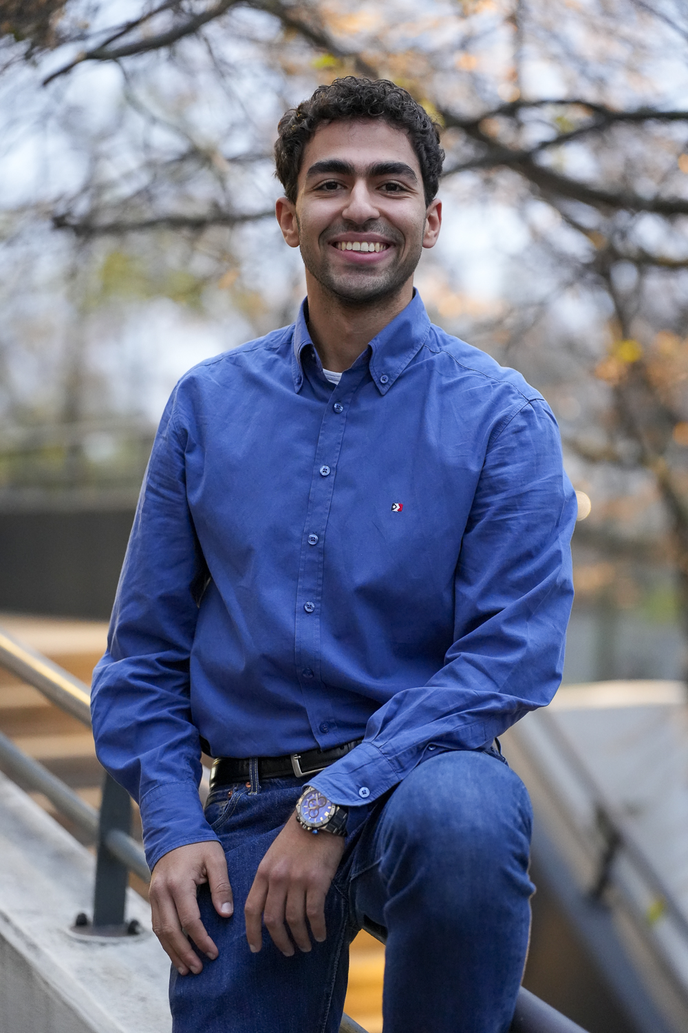 Sinan Yilmaz, stv. Vorsitzender des Sprecherrates der Medizinstudierenden im MB, setzt sich für die Interessen der Medizinstudierenden ein und fordert faire Bedingungen im Studium. Foto: Marburger Bund