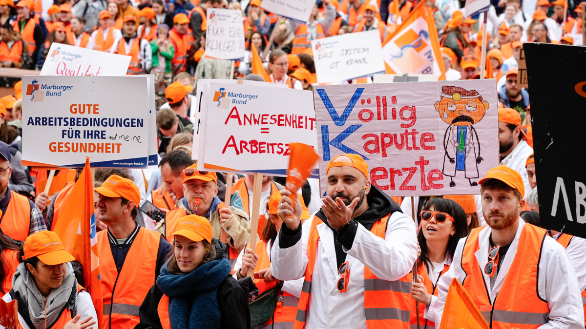 Marburger Bund beginnt Urabstimmung über Arbeitskampfmaßnahmen