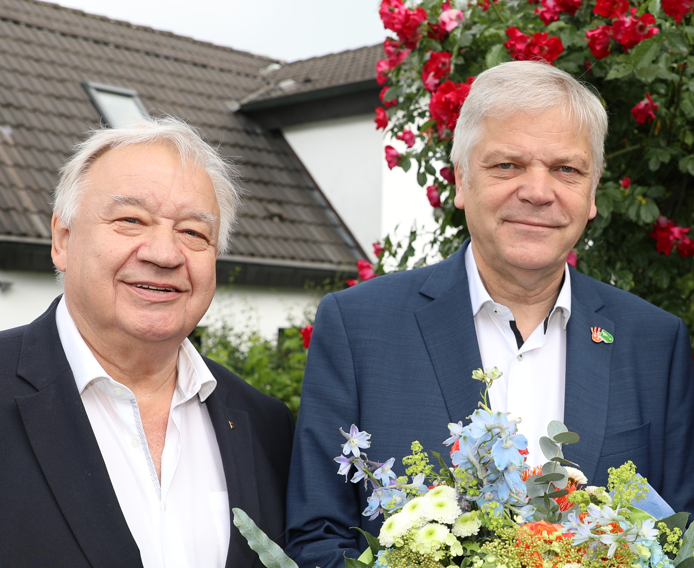 Prof. Dr. med. Theodor Windhorst und Kammerpräsident Dr. med. Hans-Albert Gehle - hier beim Wahlkonvent - fordern gemeinsam die Einführung der Widerspruchslösung.