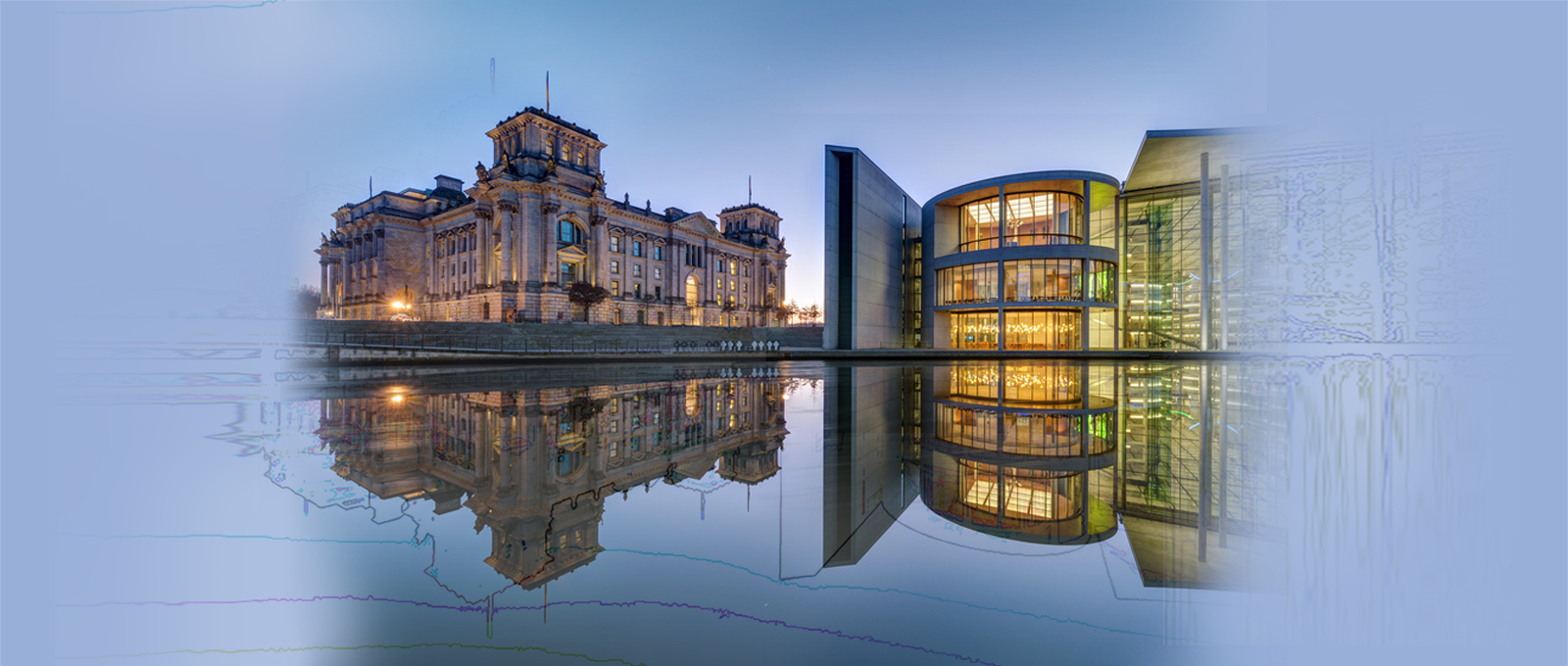 Hauptversammlung des Marburger Bundes in Berlin: Foto-Collage Reichstag Bundestag